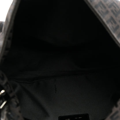 Fendi Zucchino Mama Baguette Black Moro 4 of 8