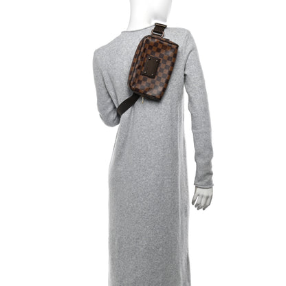 Louis Vuitton Damier Ebene Brooklyn Bum Bag 2 of 11