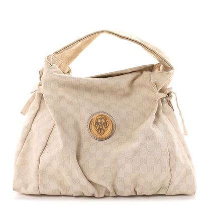 Gucci Monogram Medium Hysteria Tote  Off White 1 of 10