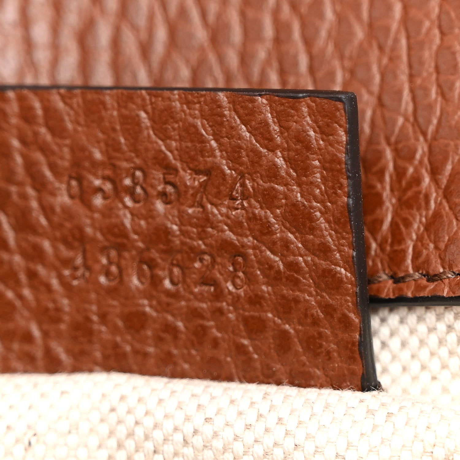 Gucci New Denim GG Monogram Dollar Calfskin Web Mini Horsebit 1955 Shoulder Bag Blue Tea Cuir Epilog 7 of 10