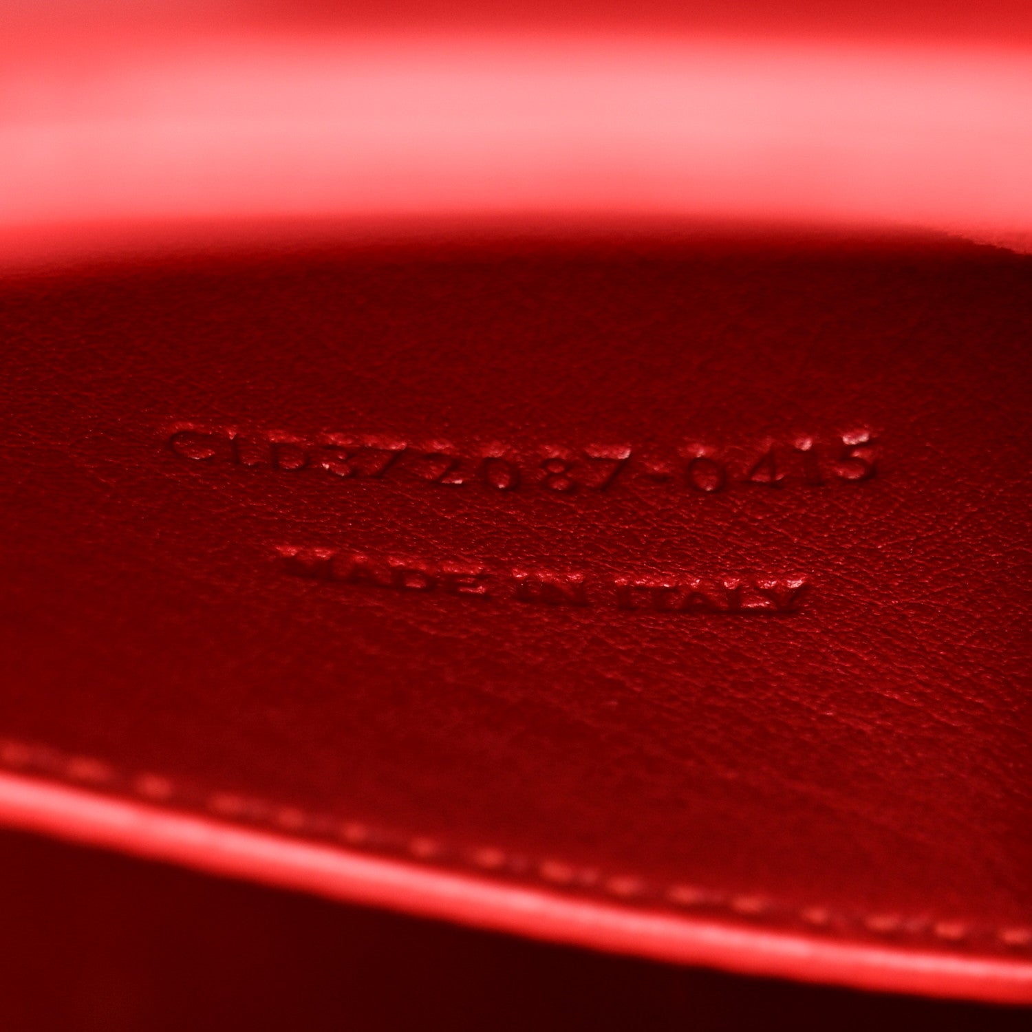 Saint Laurent Calfskin Baby Monogram Cabas Red 7 of 11