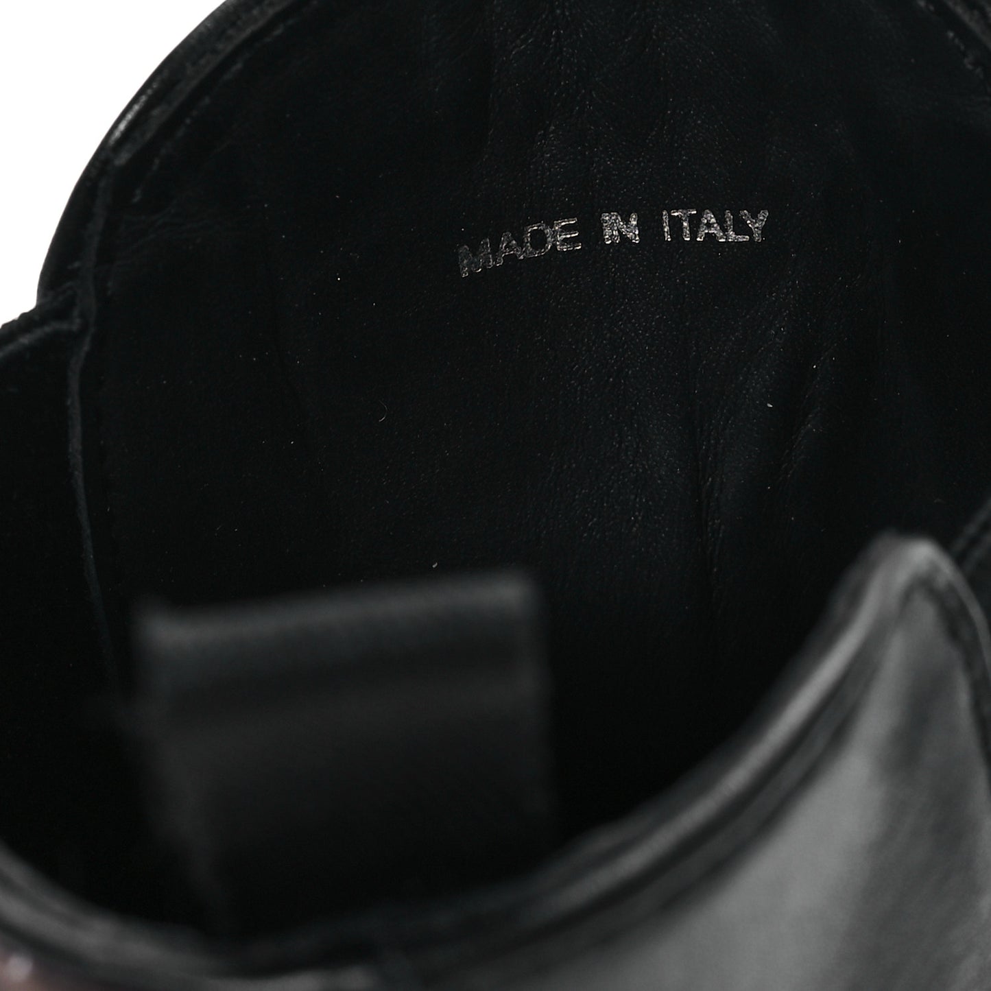 Spazzolato Metal Triangle Logo 50mm Chelsea Boots 37 Black