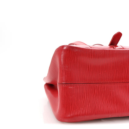 Louis Vuitton Epi Segur MM Rouge 8 of 9