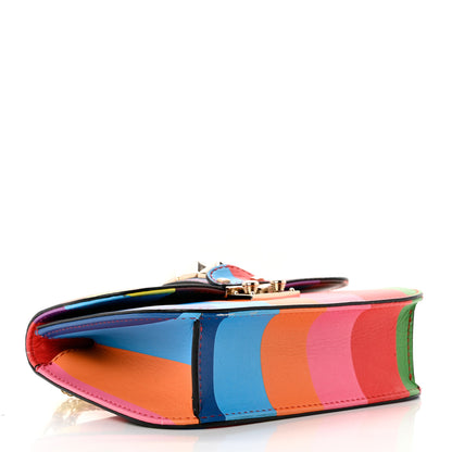 Valentino Garavani Vitello 1973 Small Glam Lock Rockstud Flap Multicolor 4 of 9
