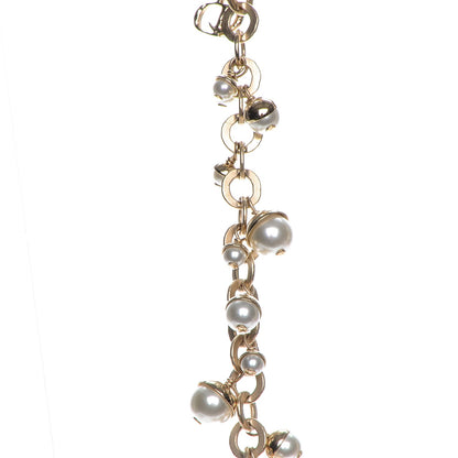 Christian Dior Pearl Mise en Dior Long Necklace Gold 4 of 6