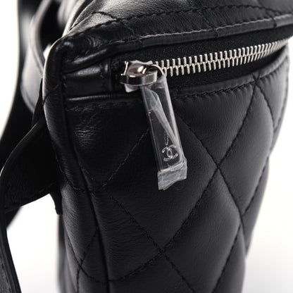 Chanel Calfskin Quilted Waist Belt Bag Black 8 of 11