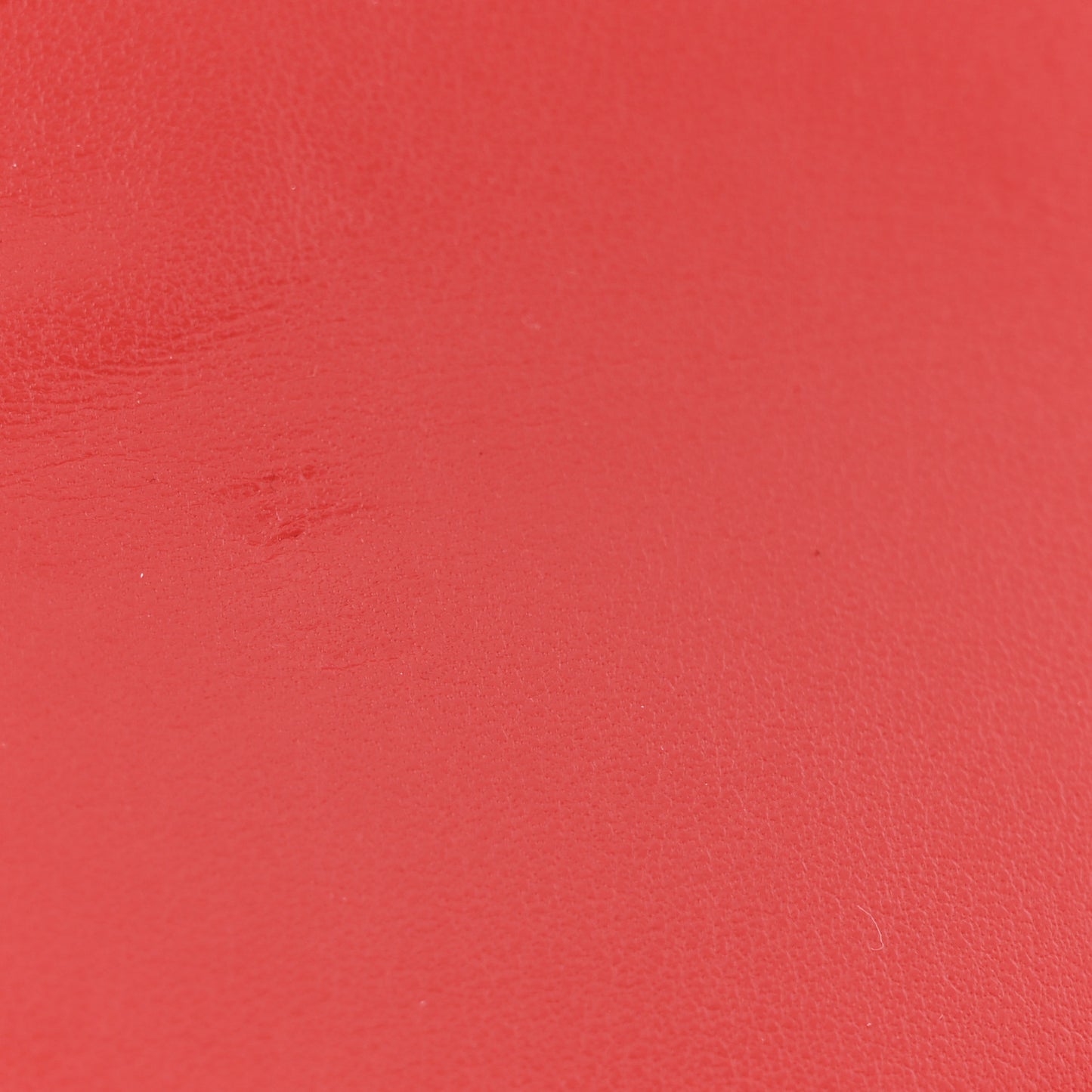 Lambskin Camellia Embossed Wallet on Chain WOC Red