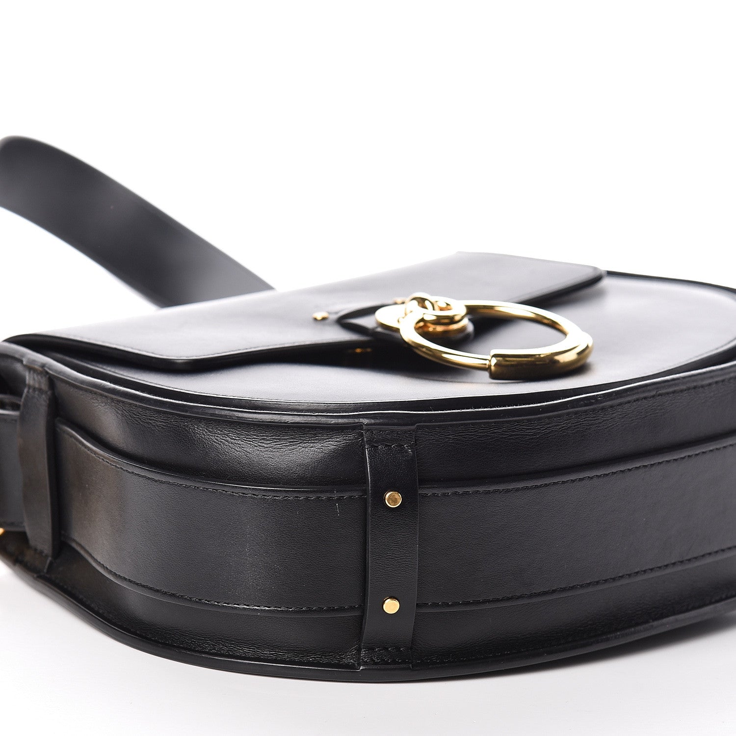 Chloe Calfskin Large Tess Bag Black 8 of 10