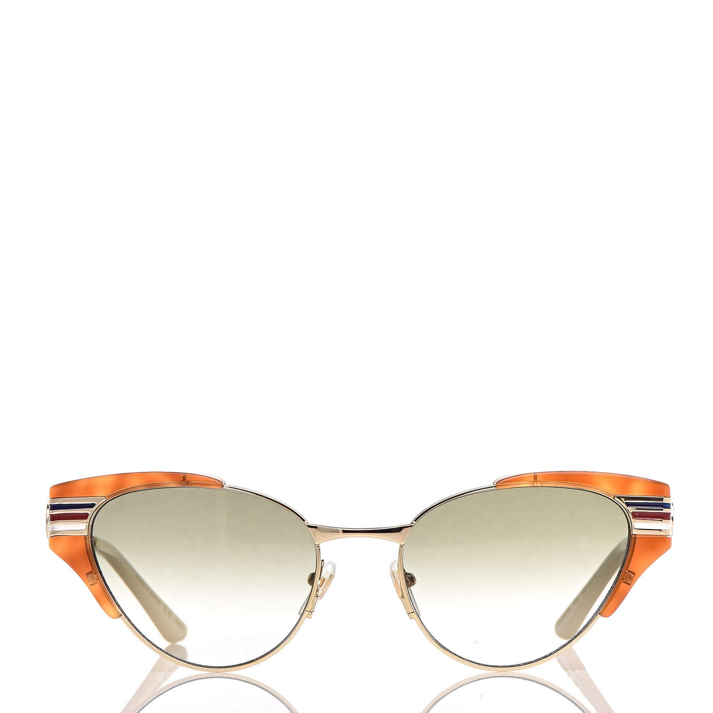 Cat Eye Web Sunglasses GG0522S Tortoise
