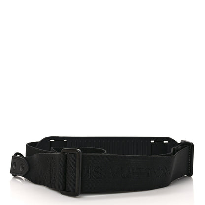 Louis Vuitton Jacquard Canvas Keepall Bandouliere Adjustable Shoulder Strap Black 2 of 4