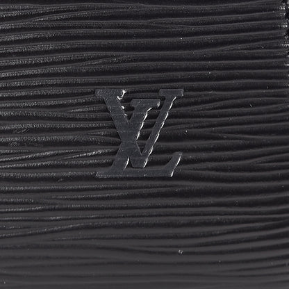 Louis Vuitton Epi Pochette Accessories 24 Black 9 of 9