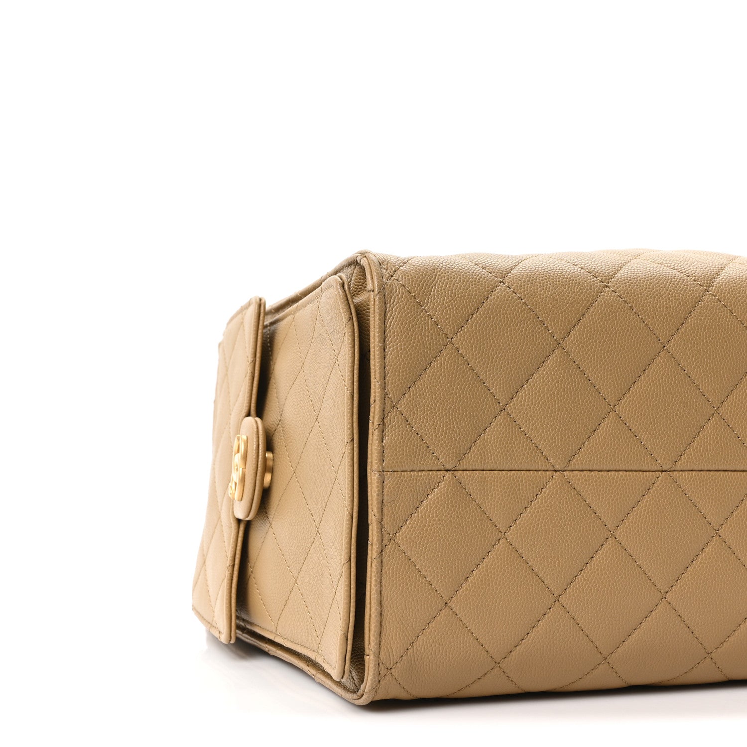 Chanel Caviar Quilted Medium Chanel 25 Handbag Dark Beige 10 of 11