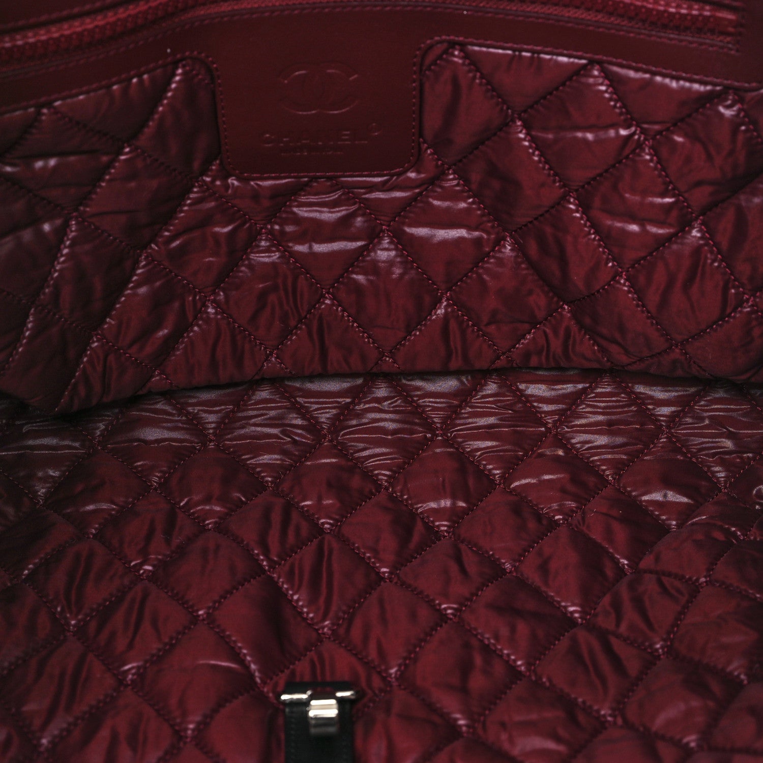 Chanel Nylon Coco Cocoon Large Reversible Tote Black 5 of 16