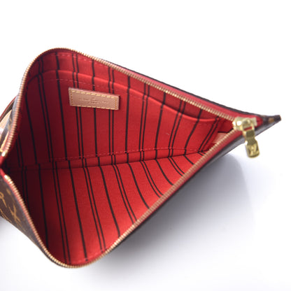 Louis Vuitton Monogram Neverfull MM GM Pochette Cherry 5 of 8