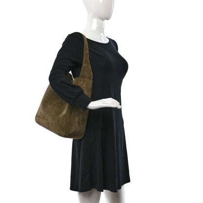 Saint Laurent Suede Large Le 5 A 7 Soft Hobo New Barley 2 of 10
