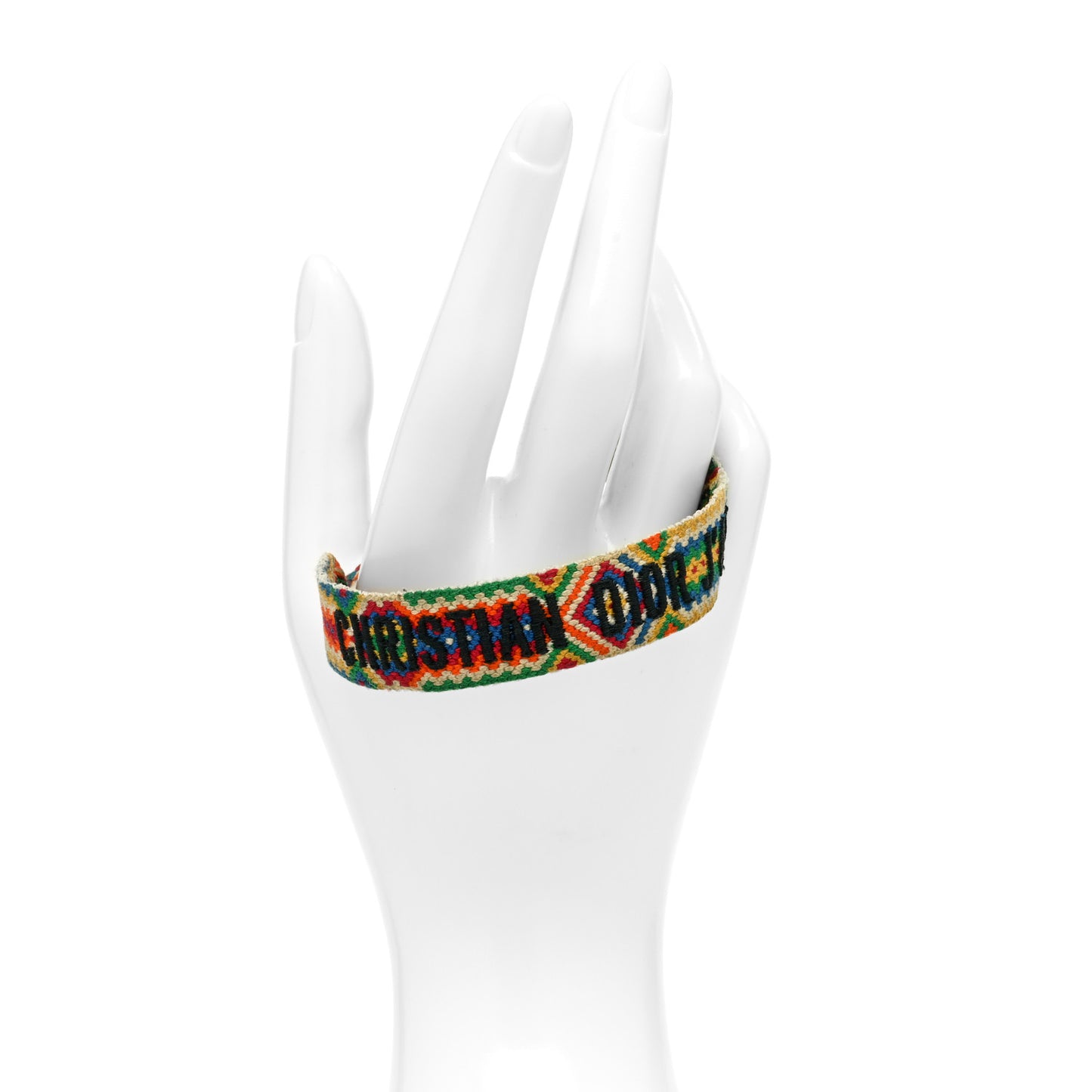 Woven Cotton J'Adior Friendship Bracelet Set Blue Multicolor