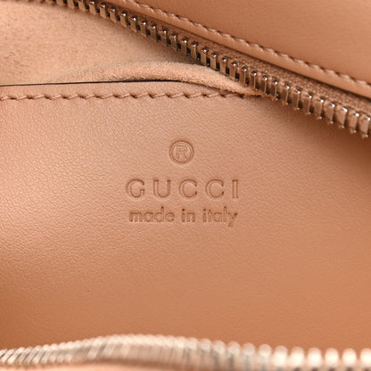 Gucci Calfskin Matelasse Aria Small GG Marmont Chain Shoulder Bag Camelia 6 of 11