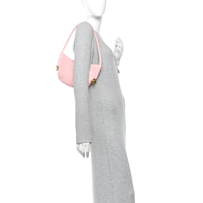 Bottega Veneta Nappa Intrecciato Baby Solstice Shoulder Bag Rose Powder 2 of 9