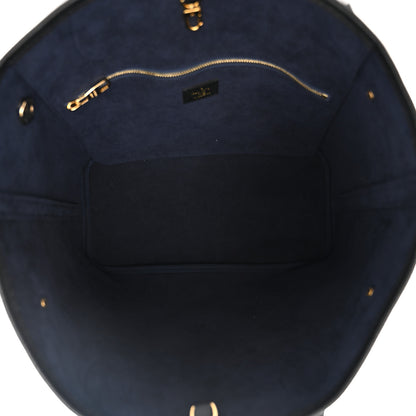 Louis Vuitton Empreinte Monogram Giant Neverfull MM Black 5 of 9