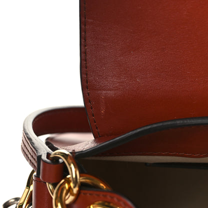 Chloe Calfskin Small Tess Bag Sepia Brown 10 of 10