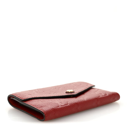 Louis Vuitton Empreinte Compact Curieuse Wallet Cherry 4 of 8