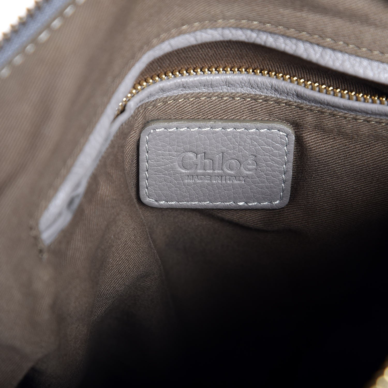 Chloe Calfskin Medium Marcie Satchel Cashmere Grey 7 of 10