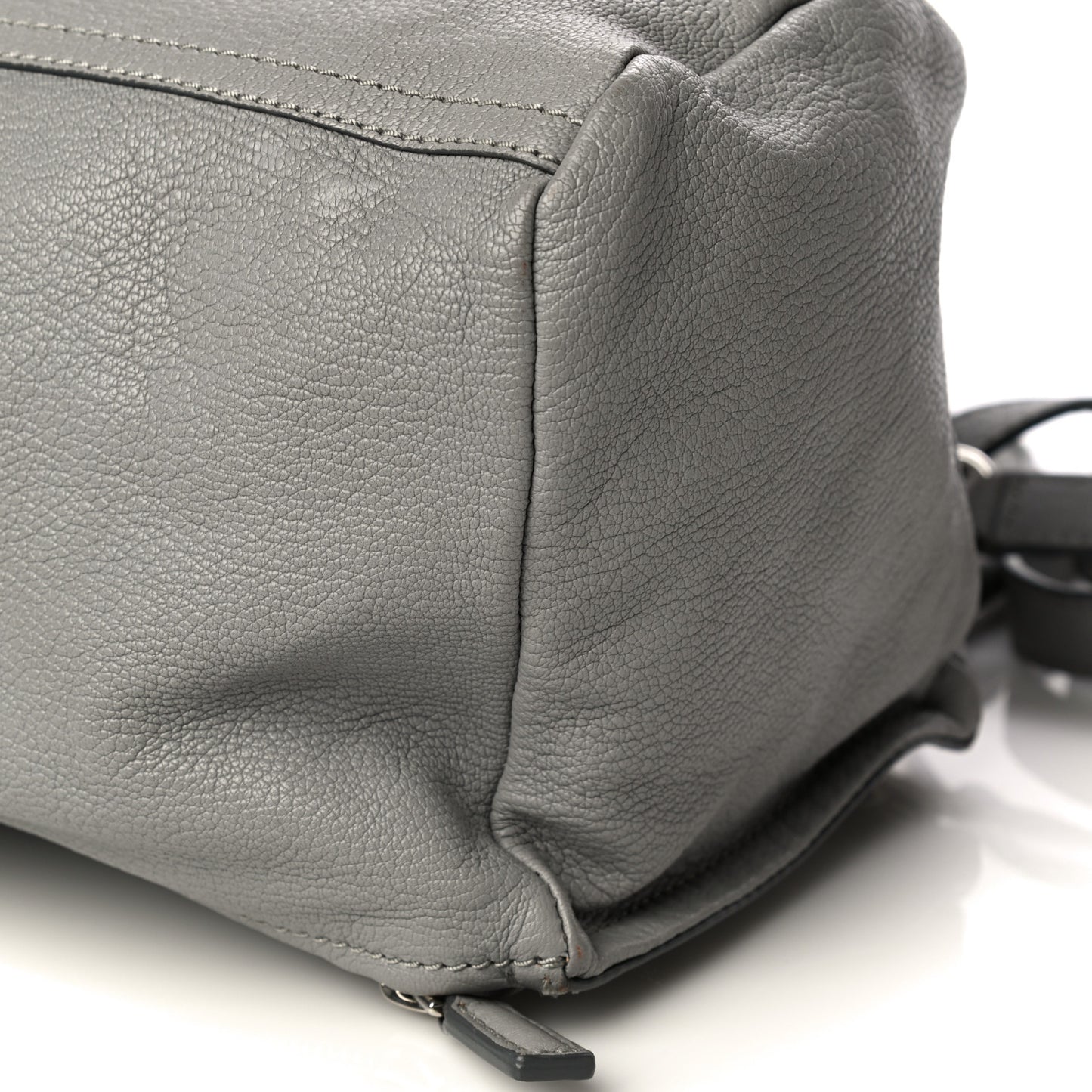 Sugar Goatskin Small Pandora Dove Grey