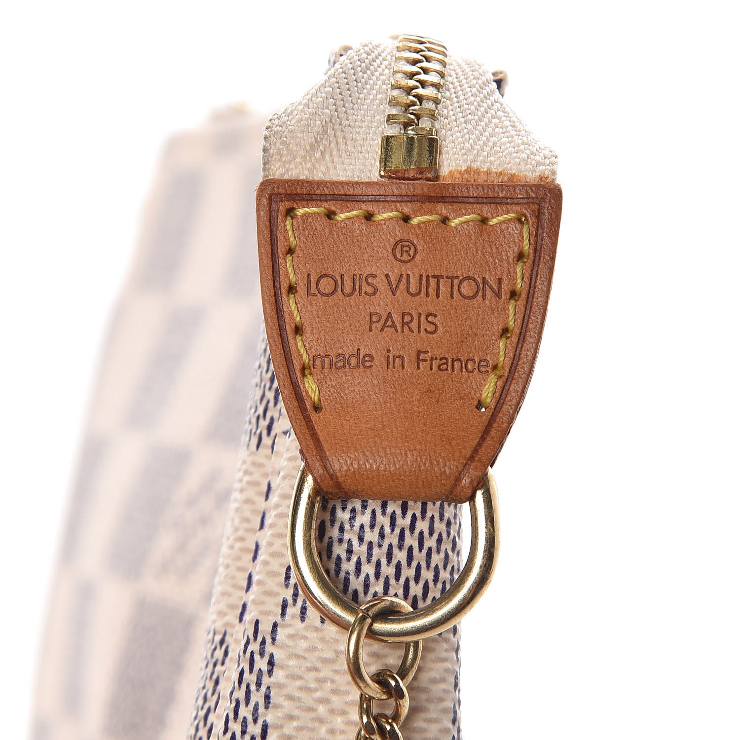 Louis Vuitton Damier Azur Mini Pochette Accessories 6 of 8