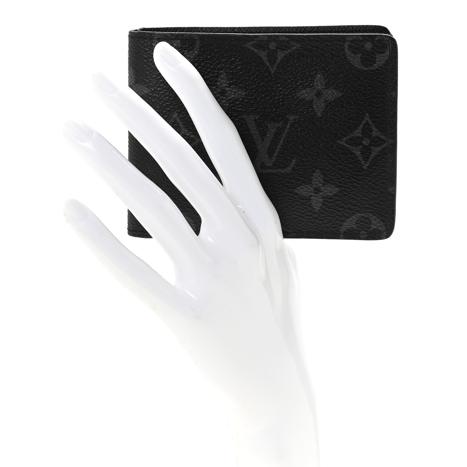 Louis Vuitton Monogram Eclipse Slender Wallet 2 of 6