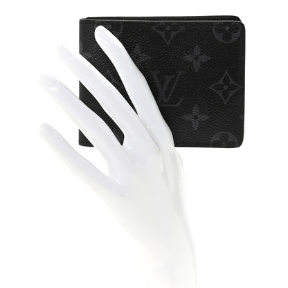 Louis Vuitton Monogram Eclipse Slender Wallet 2 of 6