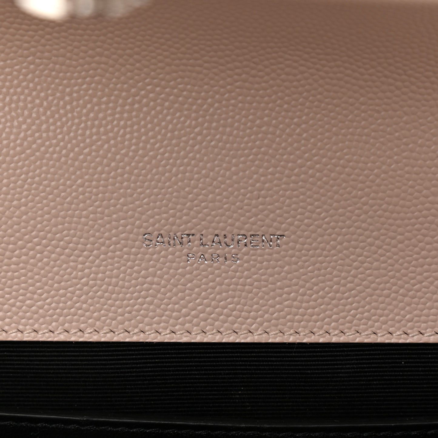 Grain De Poudre Textured Mixed Matelasse Medium Triquilt Monogram Satchel Marble Pink