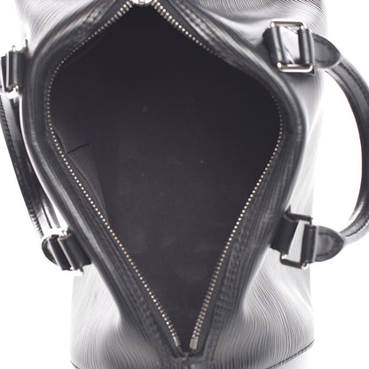 Louis Vuitton Epi Speedy 25 Black 5 of 9