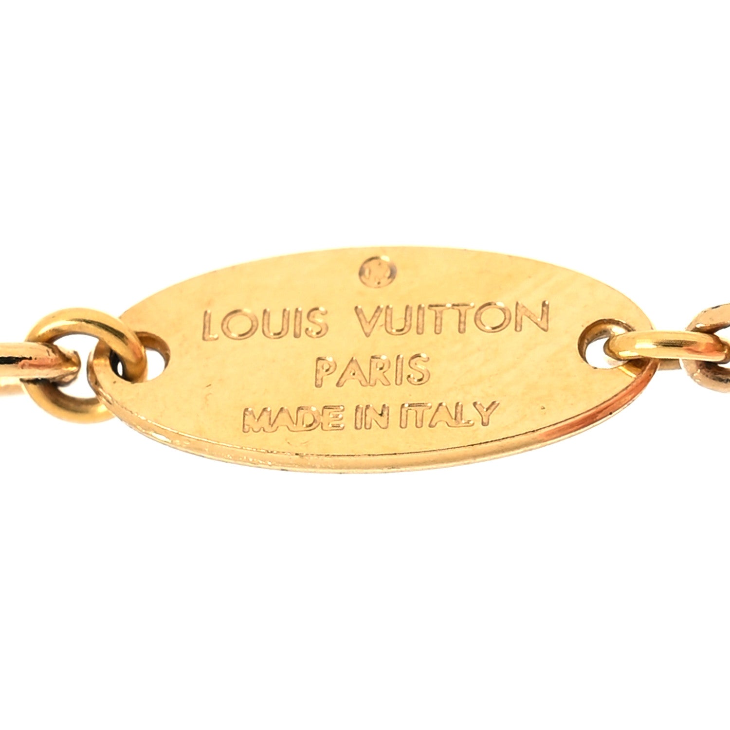 Louis Vuitton Metal Blooming Supple Necklace Gold 5 of 6