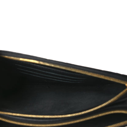 Louis Vuitton Empreinte Double Zip Pochette Black 6 of 10