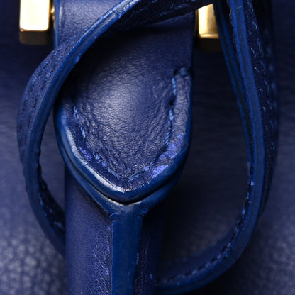 Saint Laurent Calfskin Small Classic Y Cabas Navy 13 of 19
