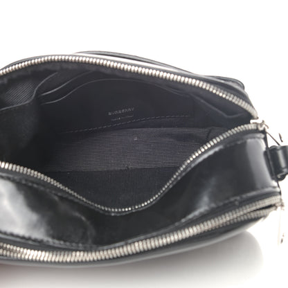 Burberry Coated Canvas Horseferry Print Micro Camera Bag Black 4 of 5