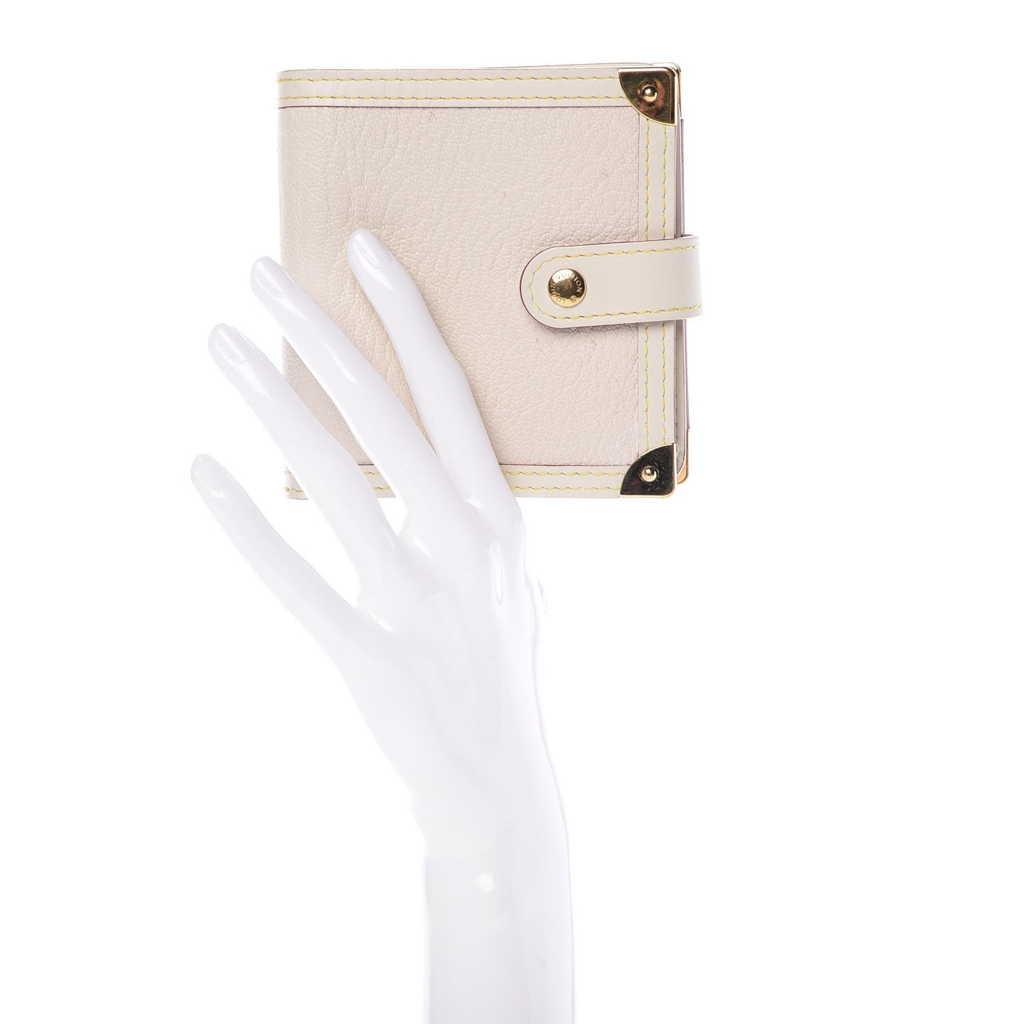 Suhali Compact Zipped Wallet White
