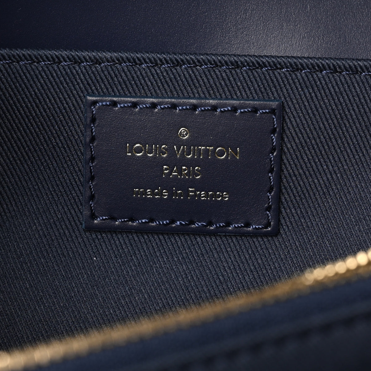 Louis Vuitton Monoglam Pochette Metis East West Blue 5 of 8