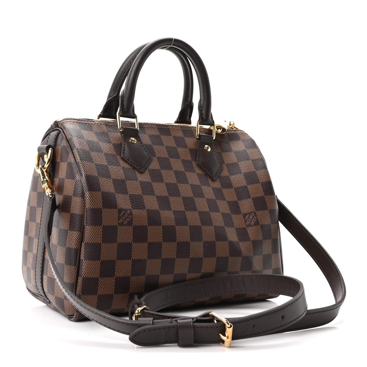 Louis Vuitton Damier Ebene Speedy Bandouliere 25 3 of 9