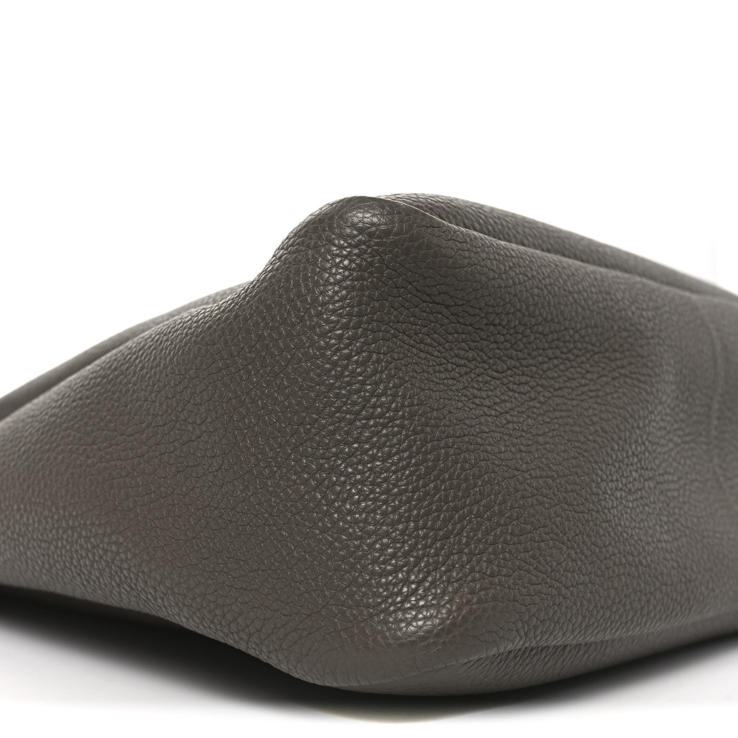 Prada Vitello Daino Soft Medium Zippered Top Handle Bag Bambu 8 of 9