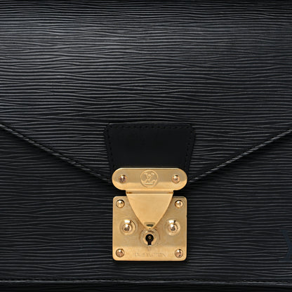 Louis Vuitton Epi Monceau Black 7 of 13