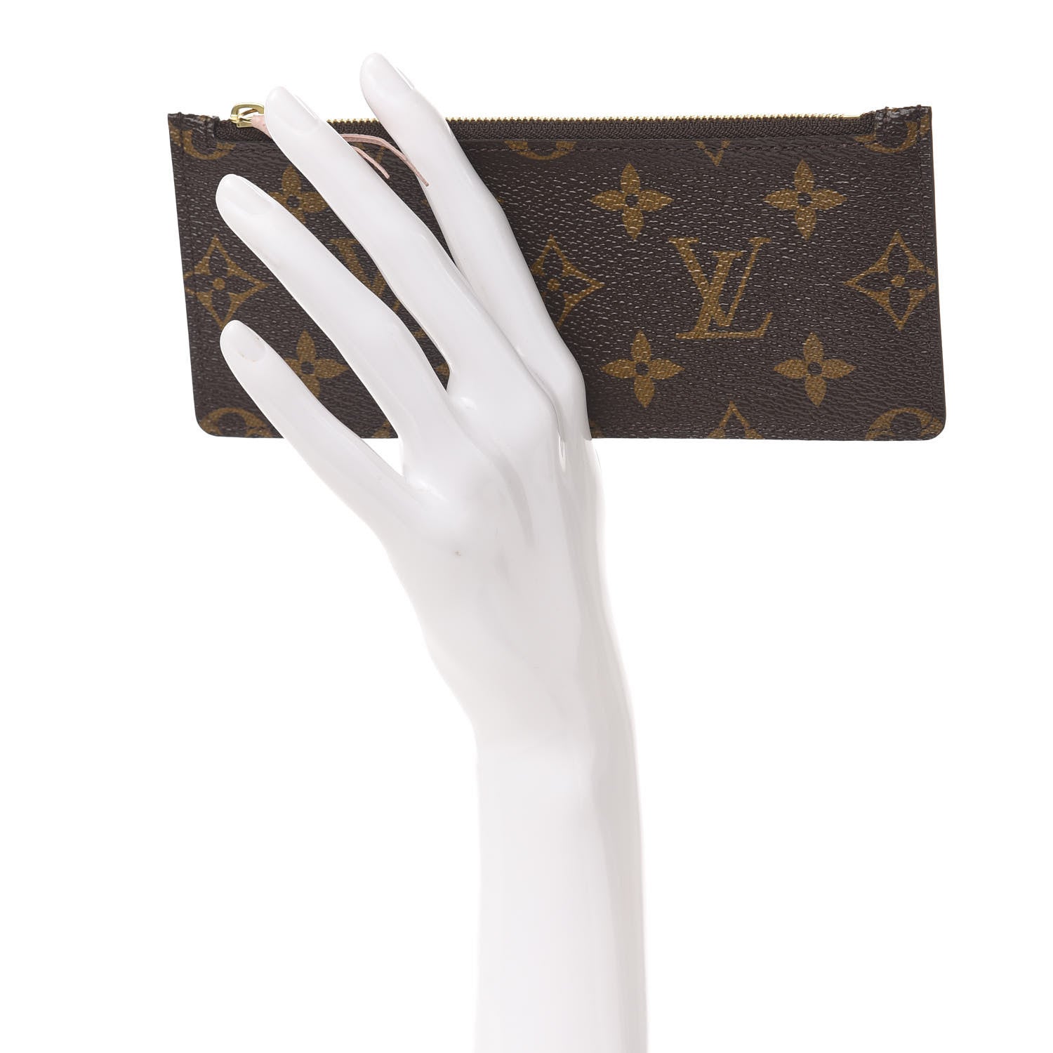 Louis Vuitton Monogram Josephine Wallet Zippered Insert Rose Ballerine 2 of 8