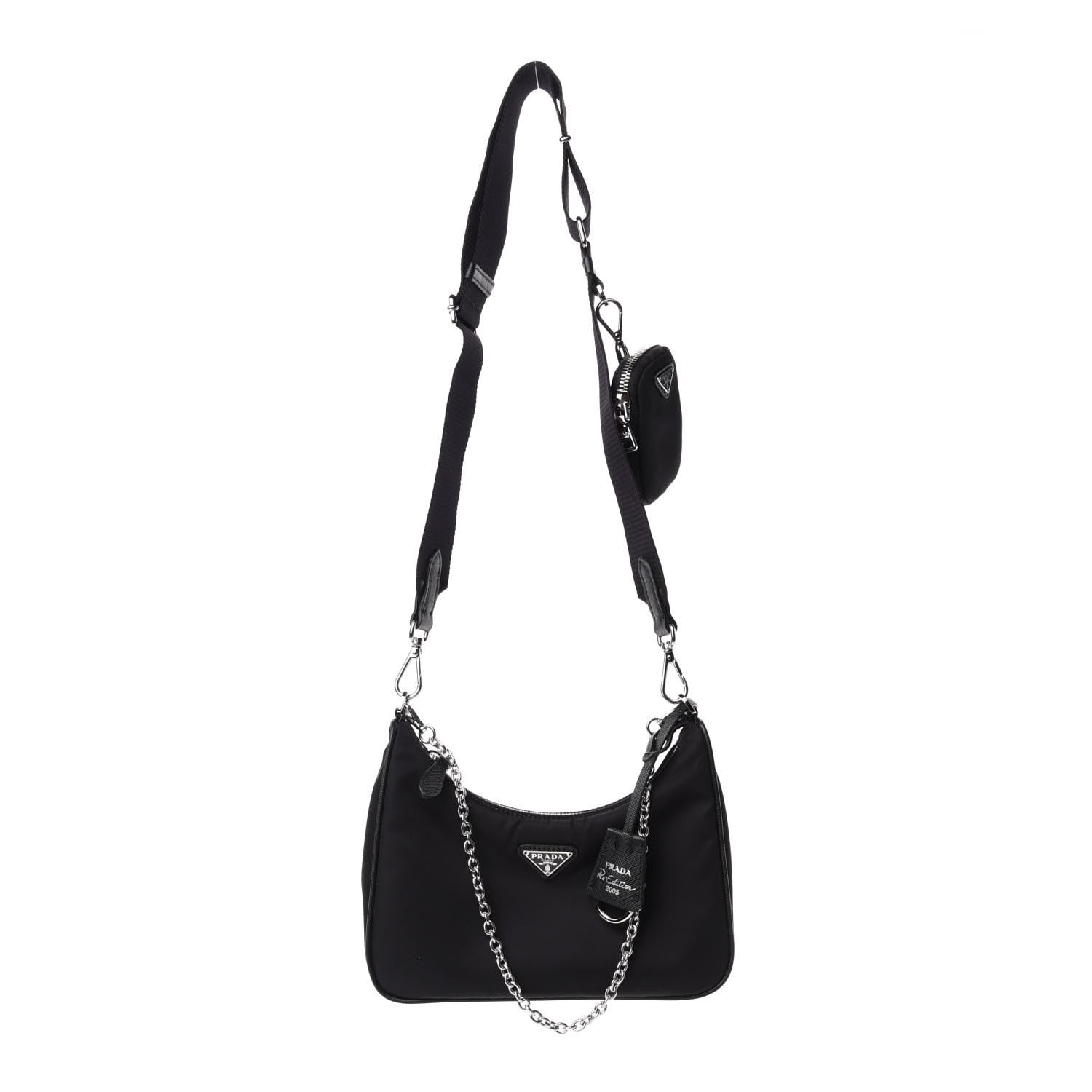 Prada Nylon Re-Edition 2005 Shoulder Bag Black 1 of 12