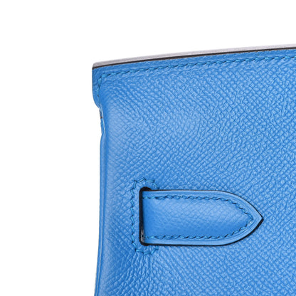 Hermes Epsom Birkin 30 Bleu Zanzibar 29 of 38