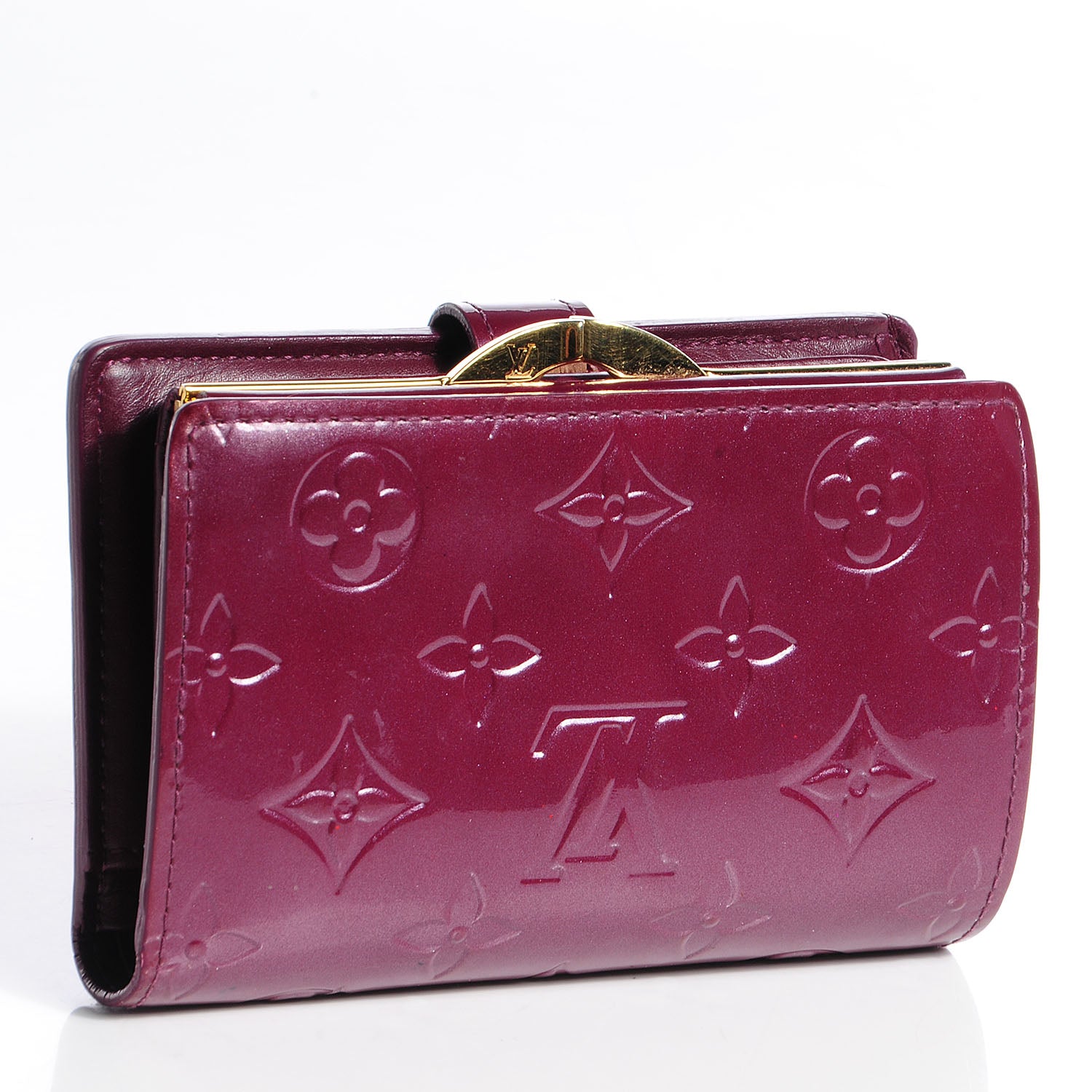 Louis Vuitton Vernis French Purse Wallet Violet 3 of 7