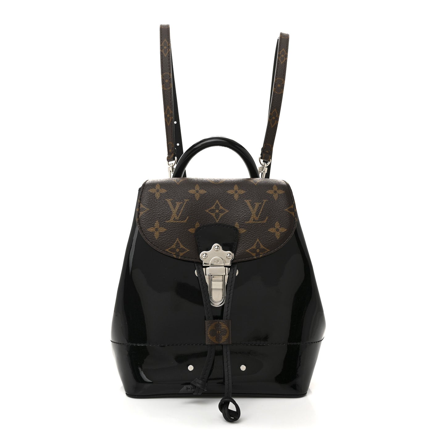 Patent Monogram Hot Springs Backpack Black