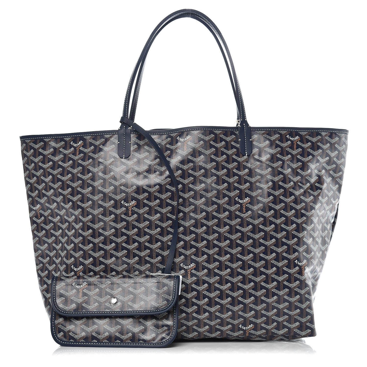 Goyard Goyardine Saint Louis GM Navy 1 of 11