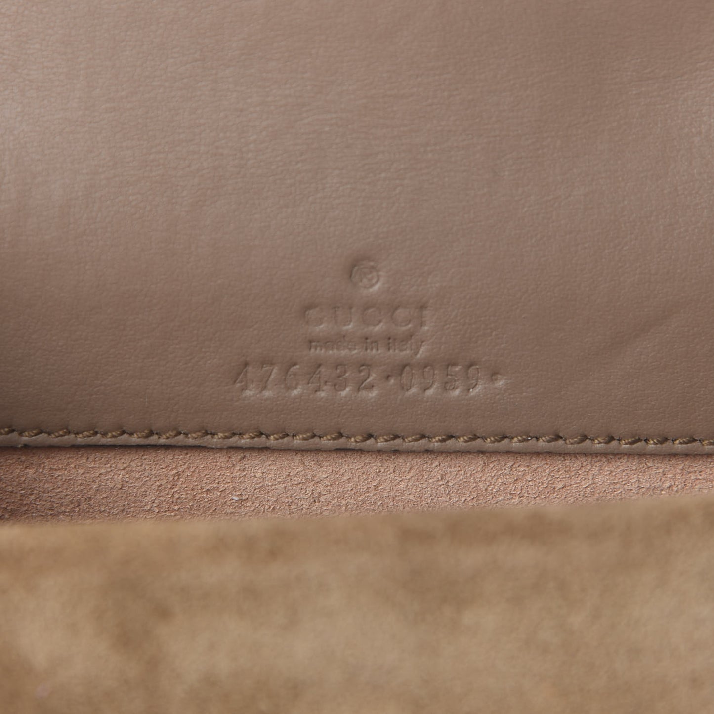GG Supreme Monogram Super Mini Dionysus Shoulder Bag Taupe