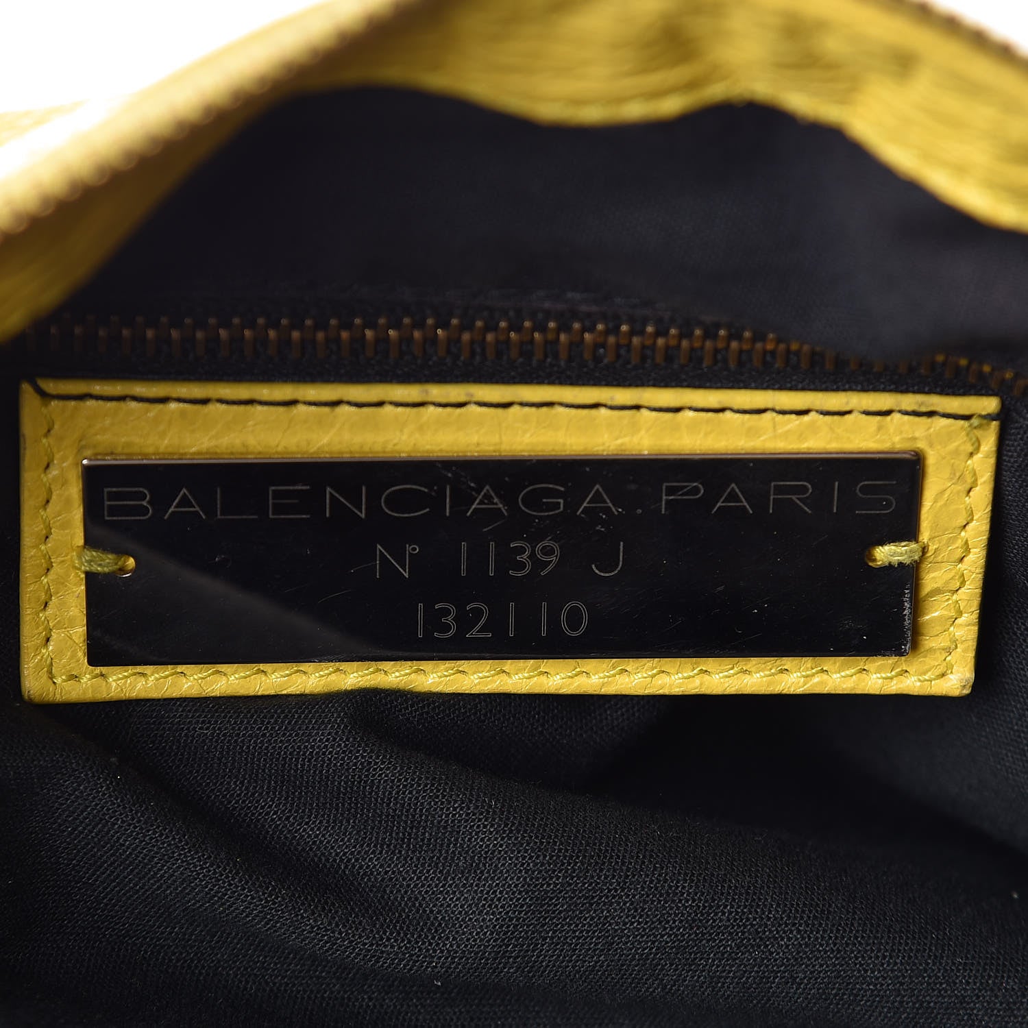Balenciaga Agneau Classic Hardware Work Curry 6 of 21