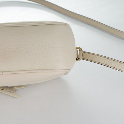 Gucci Pebbled Calfskin Small Soho Disco Bag Off White 10 of 11